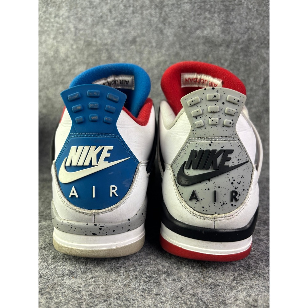 Jordan Air Jordan 4 Retro Mens 10 White What The CI1184-146 Basketball Shoes - Picture 5 of 9